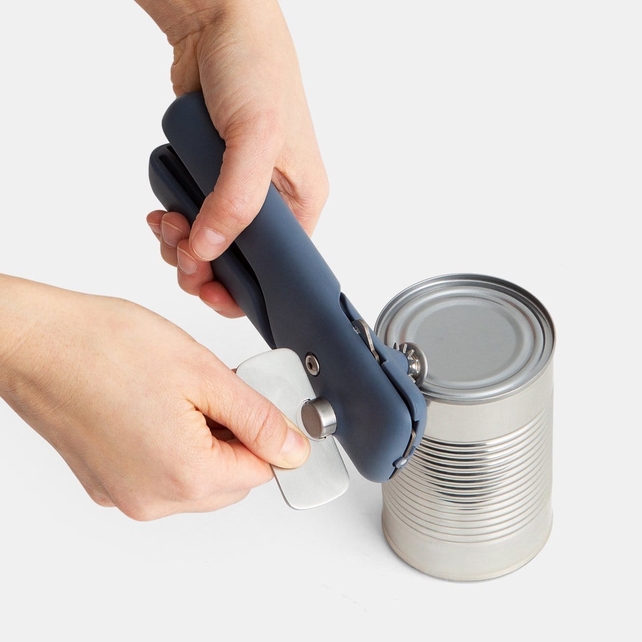 Manual Can Opener Stainless Steel Handheld Can Opener with Magnet