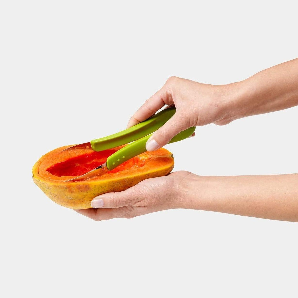 Fruit Melon Baller Scoop - Cream - Green - Transparent - ApolloBox