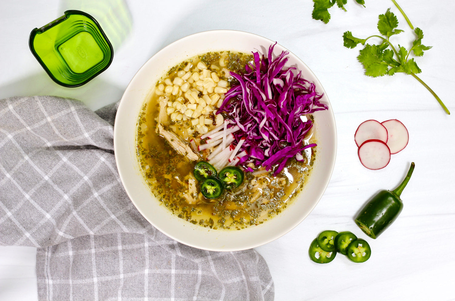 Pozole Verde with Chicken