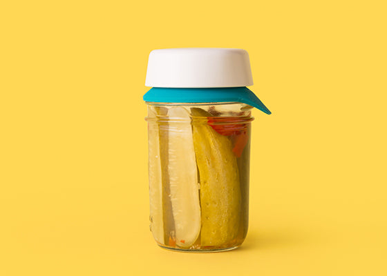 Sweet and Sour Squash Pickles