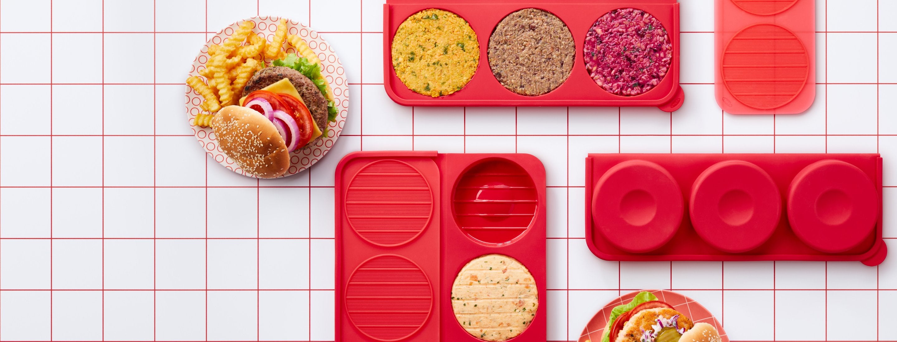 Fold'n Freeze Burger Mold