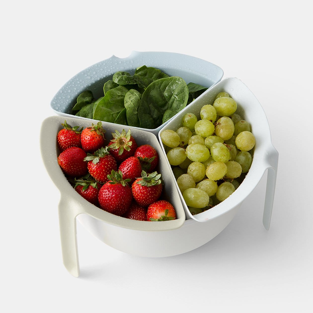 Chef'n Fruit & Vegetable Prep 3-in-1 Prep Colander