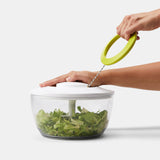 Crank Handle Salad Maker Powered Salad Tosser Water Leak Salad Spinner -  China Meat Chopper and Manual Food Processor price